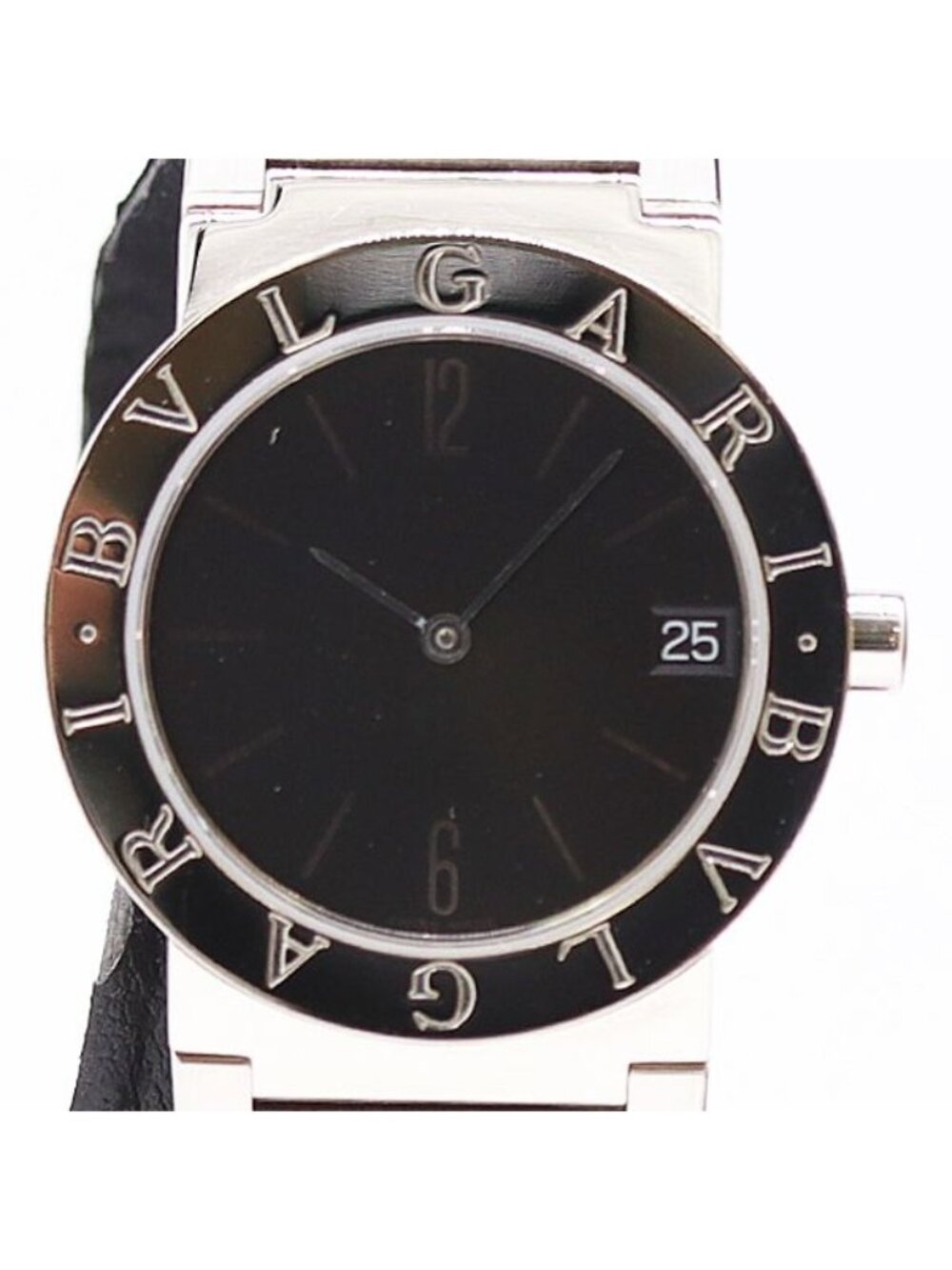 Bvlgari Date Black Dial Watch
